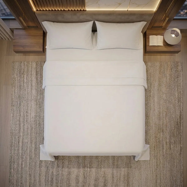 Juego De Sabanas T144 De Hotel Xperience Blanca