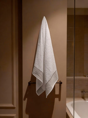 Toalla Polystripe Beige 550 Gsm De Hotel Xperience