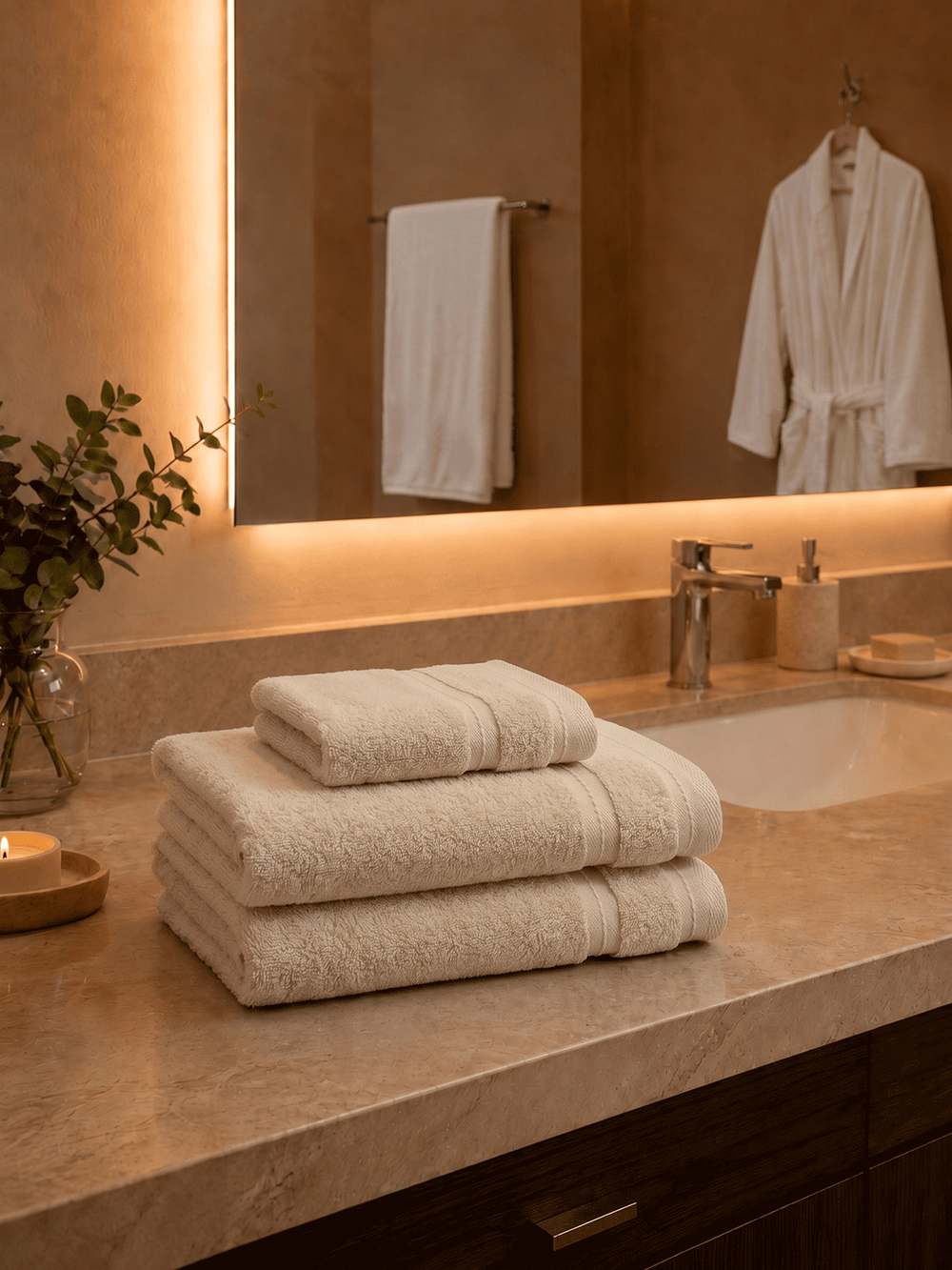 Toalla 650 Gsm Hotel Xperience Beige