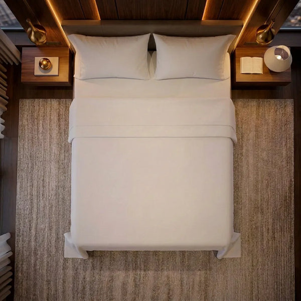 Juego De Sábanas T200 De Hotel Xperience  Blanca