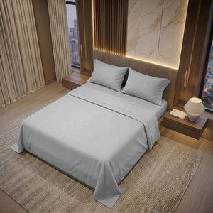 Juego De Sabanas T144 De Hotel Xperience Gris
