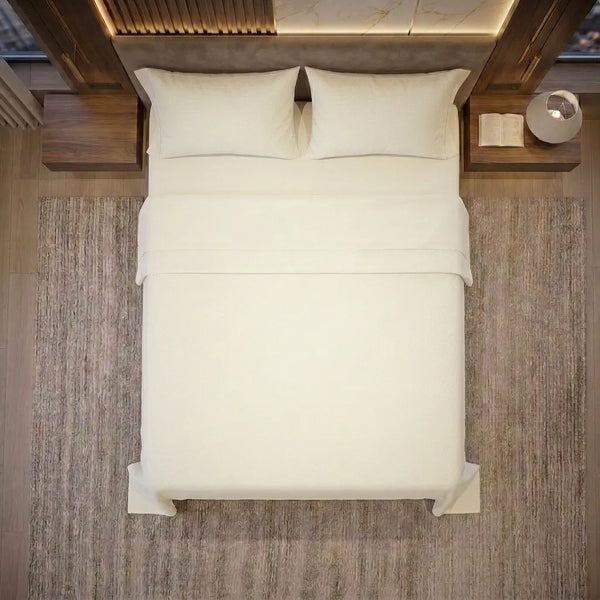 Juego De Sabanas T144 De Hotel Xperience Beige