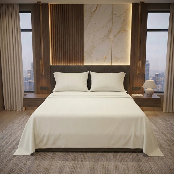 Juego De Sabanas T144 De Hotel Xperience Beige