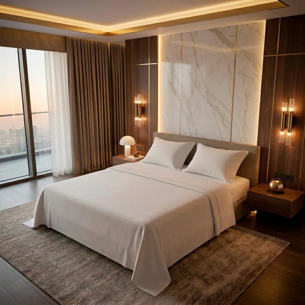 Juego De Sábanas T300 De Hotel Xperience Blanca