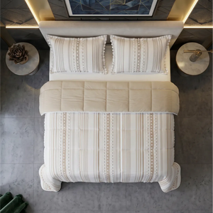 Comforter Quilt Orbe Blanco - Beige