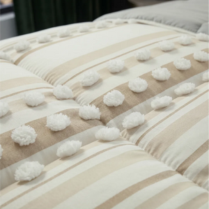Comforter Quilt Orbe Blanco - Beige
