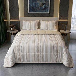 Comforter Quilt Orbe Blanco - Beige