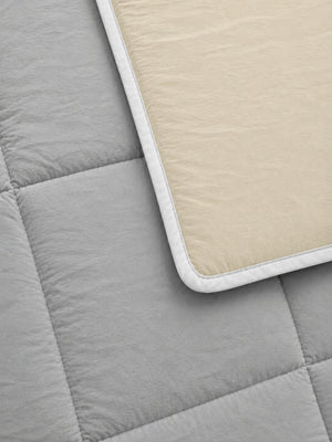 Comforter Quilt Cotton Sense  Gris - Beige