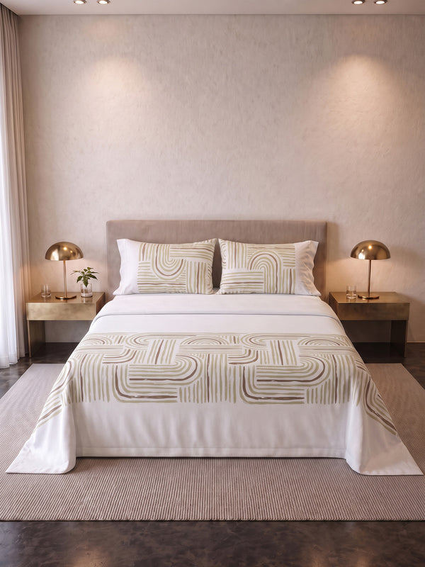 Juego De Sábana  Estampada T180 Grand Suite Line